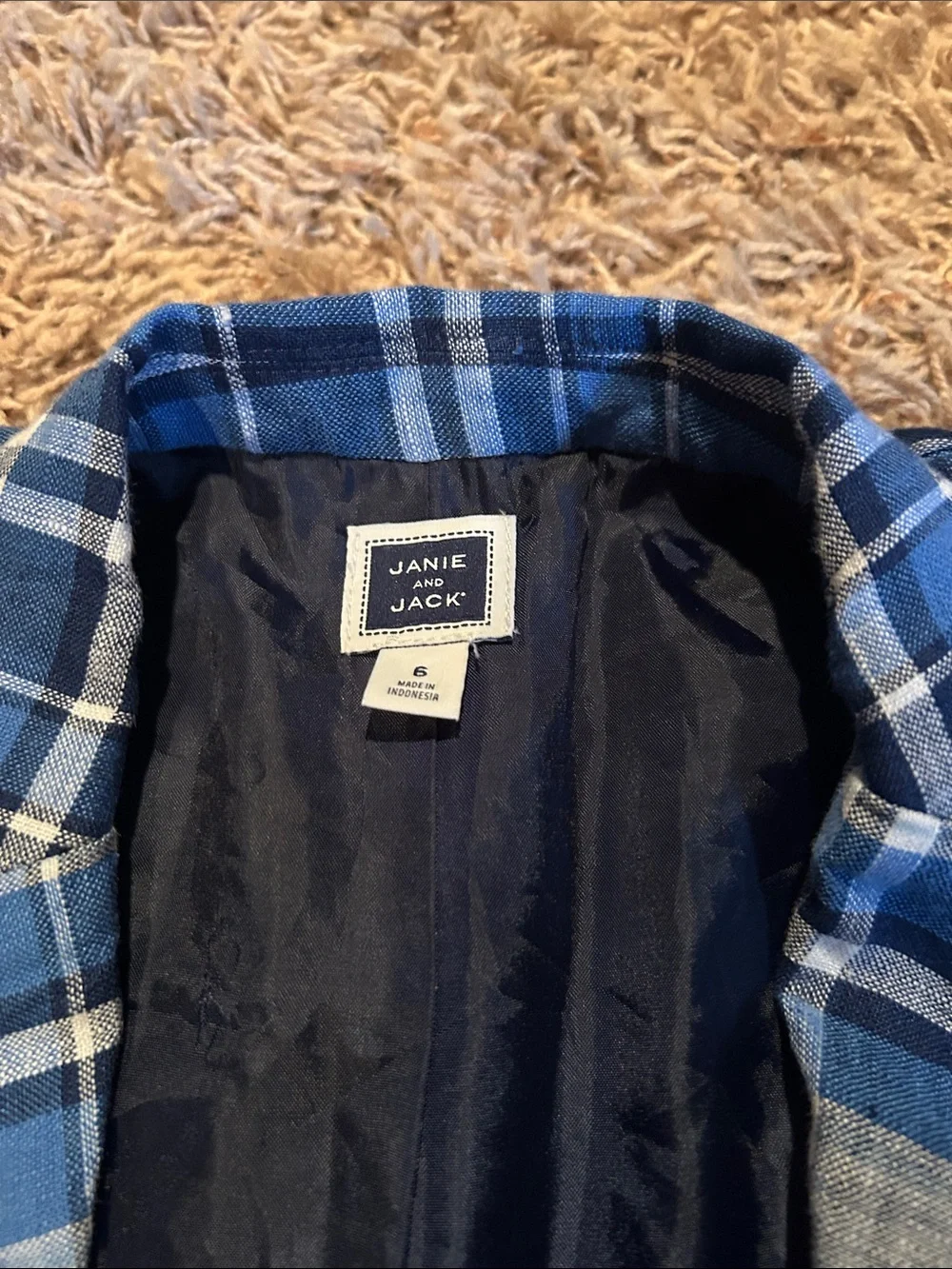 Blue Janie and Jack Boys Blazer Jacket
